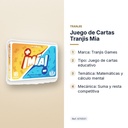 JUEGO DE CARTAS TRANJIS MIA  - características principales