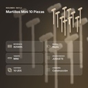 MARTILLOS MINI 10 PIEZAS - resumen de atributos