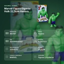 MARVEL FIGURA GIGANTE HULK 22,5CM HASBRO - resumen de atributos