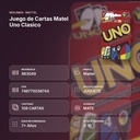 JUEGO DE CARTAS MATEL UNO CLASICO - resumen de atributos
