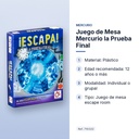 JUEGO DE MESA MERCURIO LA PRUEBA FINAL - características principales