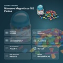 NÚMEROS MAGNÉTICOS 162 PIEZAS - resumen de atributos