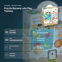 PUZZLE BANANA LETS PLAY YUMMY - resumen de atributos