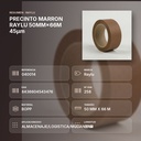 PRECINTO MARRON RAYLU 50MM×66M 45µm  - resumen de atributos