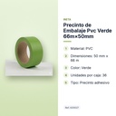 PRECINTO DE EMBALAJE PVC VERDE 66M×50MM - características principales