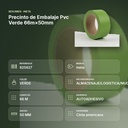 PRECINTO DE EMBALAJE PVC VERDE 66M×50MM - resumen de atributos