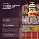 CINTA DOBLE CARA PATTEX “NO MÁS CLAVOS” PRECORTADA - resumen de atributos