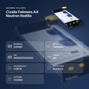 CIZALLA FELLOWES A4 NEUTRON RODILLO - resumen de atributos