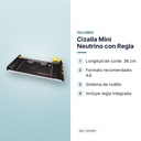 CIZALLA MINI NEUTRINO CON REGLA - características principales