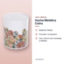 HUCHA METÁLICA COINS - características principales