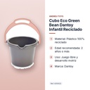 CUBO ECO GREEN BEAN DANTOY INFANTIL RECICLADO - características principales