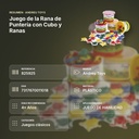 JUEGO DE LA RANA DE PUNTERÍA CON CUBO Y RANAS  - resumen de atributos