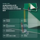 ALMOHADILLA DE FIELTRO CON GOMA PARA PICADO 21x30CM 854 - resumen de atributos