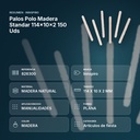 PALOS POLO MADERA STANDAR 114X10X2 150 UDS - resumen de atributos