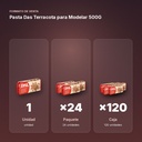 PASTA DAS TERRACOTA PARA MODELAR 500G - formato de venta: paquete de 24, caja de 120