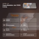 PASTA MODELAR JOVI 1000 G GRIS  - resumen de atributos