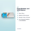 PASTA MODELAR JOVI 500G BLANCO - características principales