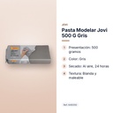 PASTA MODELAR JOVI 500 G GRIS - características principales
