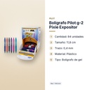 BOLÍGRAFO PILOT G-2 PIXIE EXPOSITOR - características principales
