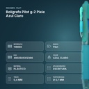 BOLÍGRAFO PILOT G-2 PIXIE AZUL CLARO - resumen de atributos