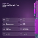 BOLÍGRAFO PILOT G-2 PIXIE ROSA - resumen de atributos