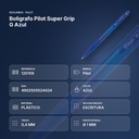 BOLÍGRAFO PILOT SUPER GRIP G AZUL - resumen de atributos