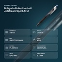 BOLIGRAFO ROLLER UNI-BALL JETSTREAM SPORT AZUL - resumen de atributos