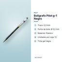 BOLIGRAFO PILOT G-1 NEGRO - características principales