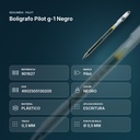 BOLIGRAFO PILOT G-1 NEGRO - resumen de atributos