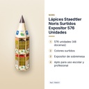 LÁPICES STAEDTLER NORIS SURTIDOS EXPOSITOR 576 UNIDADES - características principales