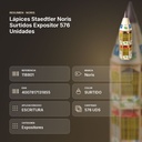 LÁPICES STAEDTLER NORIS SURTIDOS EXPOSITOR 576 UNIDADES - resumen de atributos