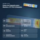 PELOS DE SEGUETA PARA MADERA Nº6 144 UNIDADES - resumen de atributos