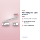 PINCELES PARA COLA BLANCA  - características principales