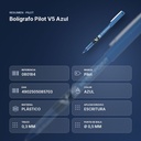 BOLÍGRAFO PILOT V5 AZUL  - resumen de atributos