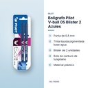 BOLÍGRAFO PILOT V-BALL 05 BLISTER 2 AZULES - características principales