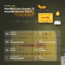 PLASTILINA JOVI GRANDE 72 AMARILLO OSCURO 350 G - resumen de atributos