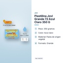 PLASTILINA JOVI GRANDE 72 AZUL CLARO 350 G - características principales