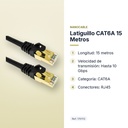 LATIGUILLO CAT6A 15 METROS - características principales