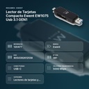 LECTOR DE TARJETAS COMPACTO EWENT EW1075 USB 3.1 GEN1 - resumen de atributos
