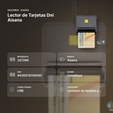 LECTOR DE TARJETAS DNI AISENS - resumen de atributos
