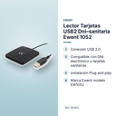 LECTOR TARJETAS USB2 DNI–SANITARIA EWENT 1052 - características principales
