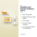 PLASTILINA JOVI GRANDE 72 BLANCO 350 G - características principales