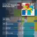 LIBRETA A5+ GRAPADA 48H 90GR PAUTA 3,5M - resumen de atributos