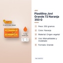 PLASTILINA JOVI GRANDE 72 NARANJA 350 G - características principales