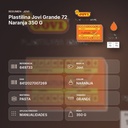 PLASTILINA JOVI GRANDE 72 NARANJA 350 G - resumen de atributos