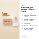 PLASTILINA JOVI GRANDE 72 ROSA 350G - características principales