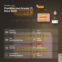 PLASTILINA JOVI GRANDE 72 ROSA 350G - resumen de atributos