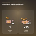 PLASTILINA JOVI GRANDE 72 ROSA 350G - formato de venta: paquete de 15