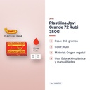PLASTILINA JOVI GRANDE 72 RUBI 350G - características principales