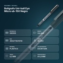 BOLÍGRAFO UNI-BALL EYE MICRO UB-150 NEGRO - resumen de atributos